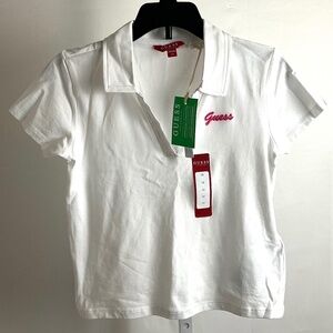 GUESS KIDS GIRL'S POLO T-SHIRT~SIZE 10~NEW WITH TAGS!
